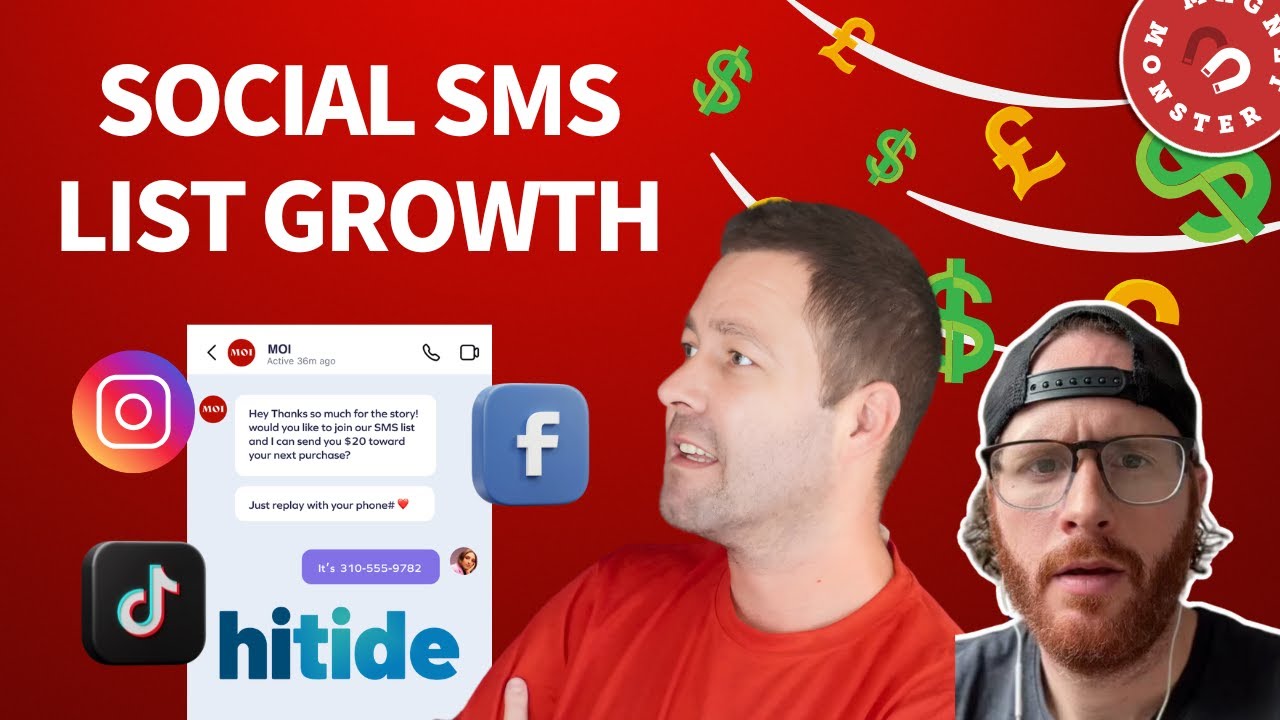 HiTide: 150% Boost with SMS List Growth via Social Channels