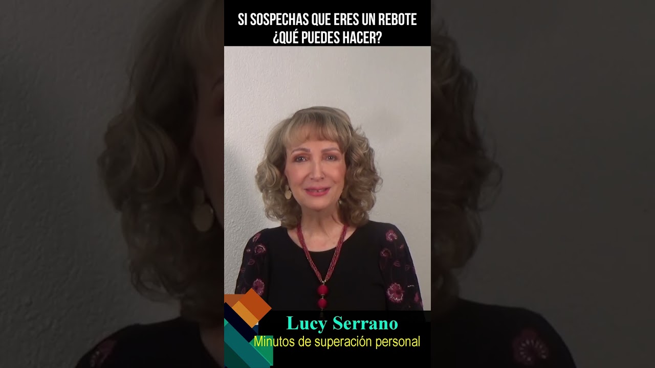 Si sospechas que eres un rebote ¿que puedes hacer?