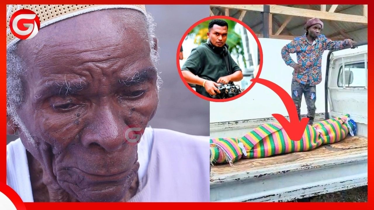 MASKINI BABU wa NYANZA AONGEA kwa UCHUNGU BAADA ya KUKABIDHIWA MWILI wa MAREHEMU ATHUMANI NYANZA...