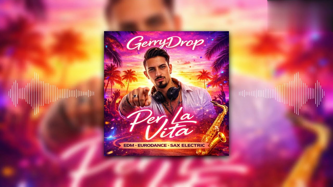 GERRYDROP - Per La Vita (Mix EDM Eurodance Sax Electric Version 2k26) #GerryDrop #Mix #SanValentino
