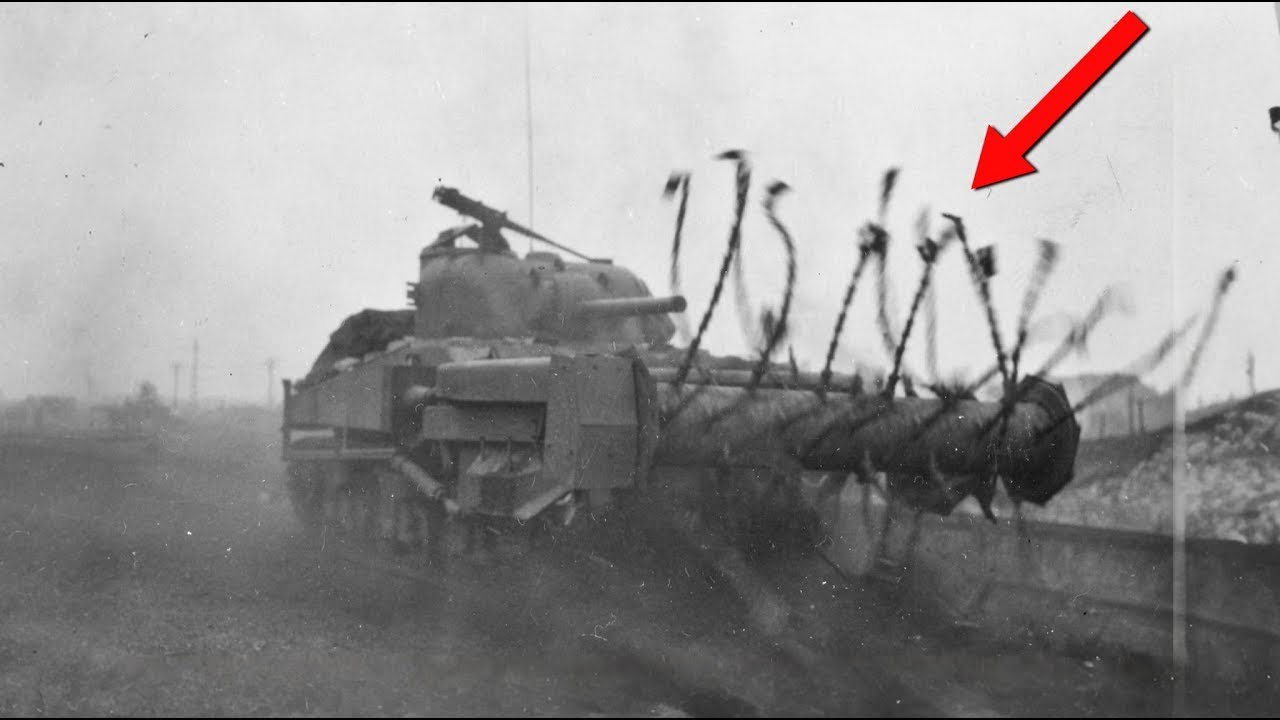 Tenhle tank mával pásy jako šílenec – Sherman Crab