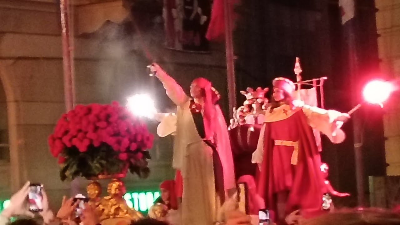 L'abbruciamento degli Scarli dello Storico Carnevale d'Ivrea 2026
