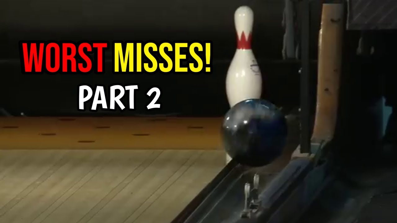 Proof that pro bowlers are human PART 2... Worst bowling misses