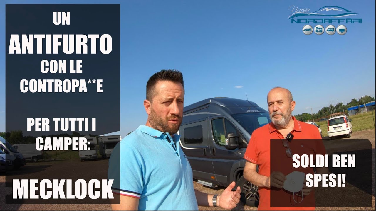 MECKLOCK, l' ANTIFURTO MECCANICO con 30 anni di storia: una PROTEZIONE CONCRETA dai FURTI