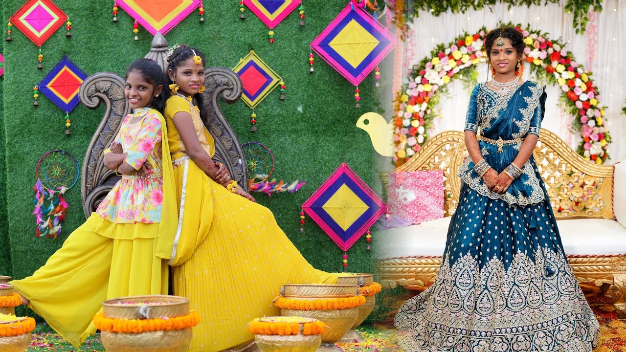 Reshma Half saree ## Ceremony ### 💐 Celebrations.