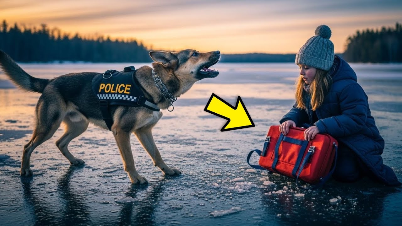 HUND bellt GEFRORENEN SEE an und rettet AUTISTISCHES MÄDCHEN — WAS er SAH...