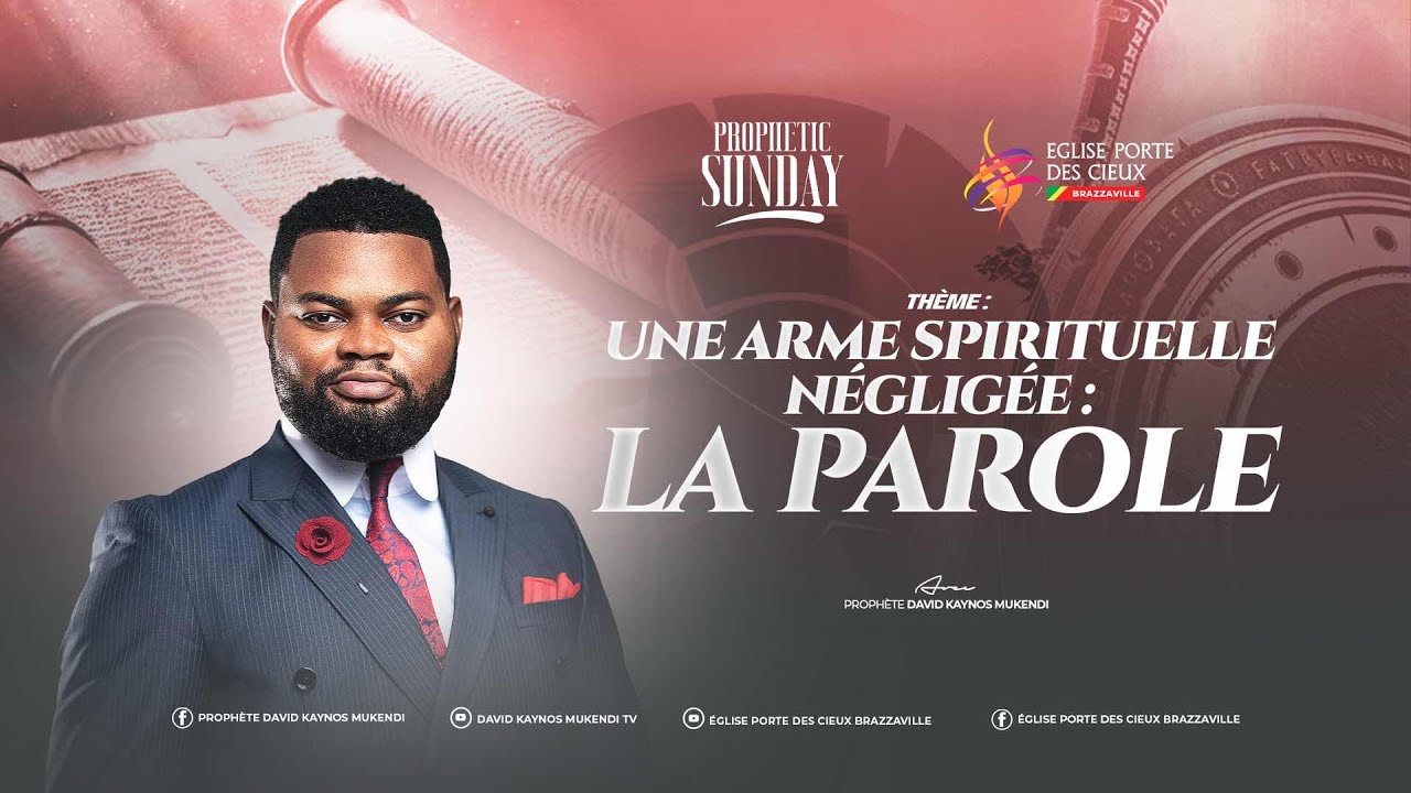 UNE ARME SPIRITUELLE NÉGLIGÉE : LA PAROLE. Avec le prophète David Kaynos Mukendi