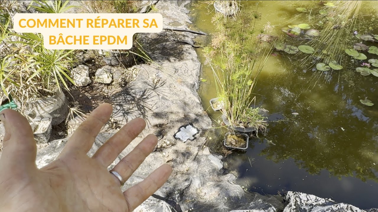 Ce qu''il ne faut pas faire pour réparer sa bâche EPDM