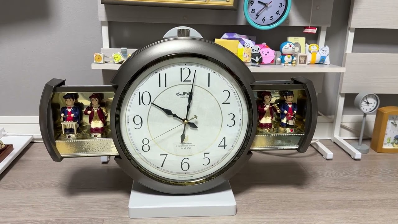 リズム　スモールワールド 音楽隊 4MH638 からくり時計