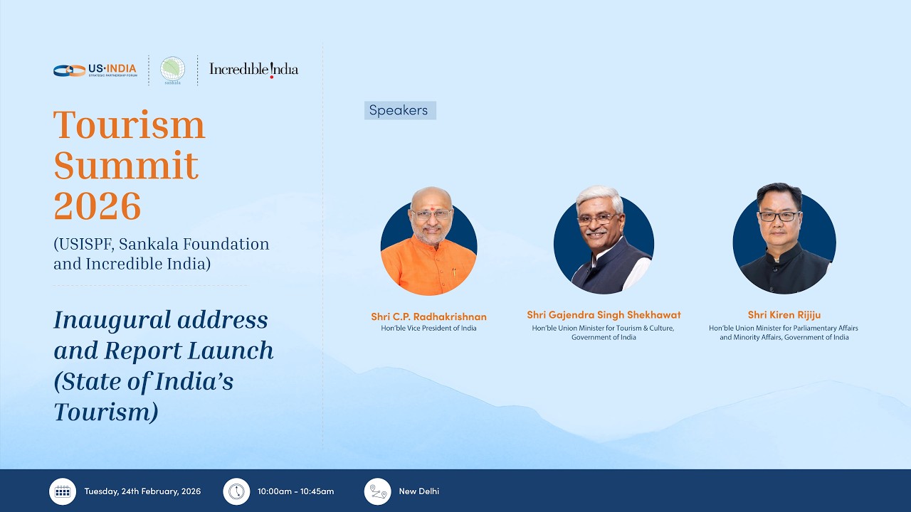 USISPF Tourism Leadership Summit 2026 | New Delhi
