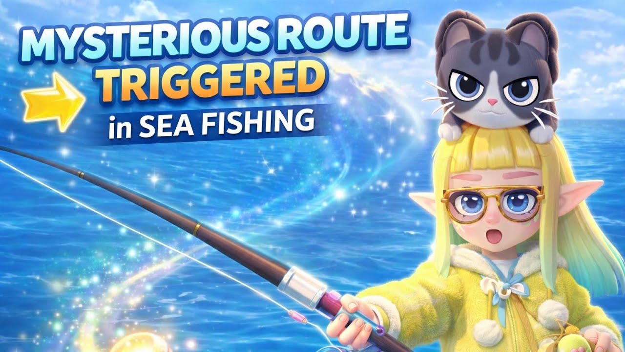 Double Fishing Event in Heartopia/ Triggering Mystery Route! Unlocking New Shoal achievement
