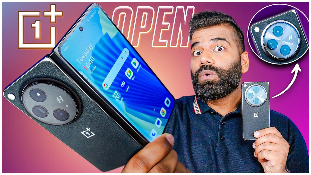 OnePlus Open Unboxing & First Look - Open For Everything🔥🔥🔥