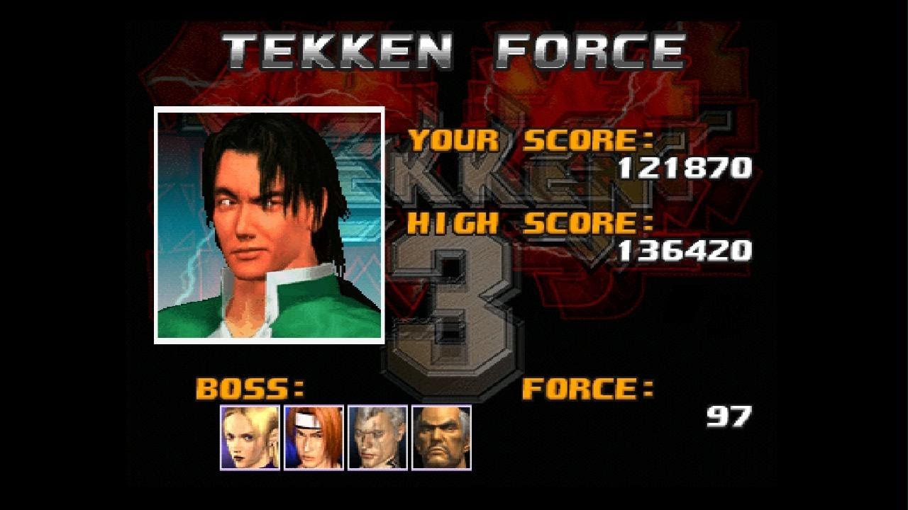 TEKKEN 3 TEKKEN FORCE : LEI 2p costume gameplay