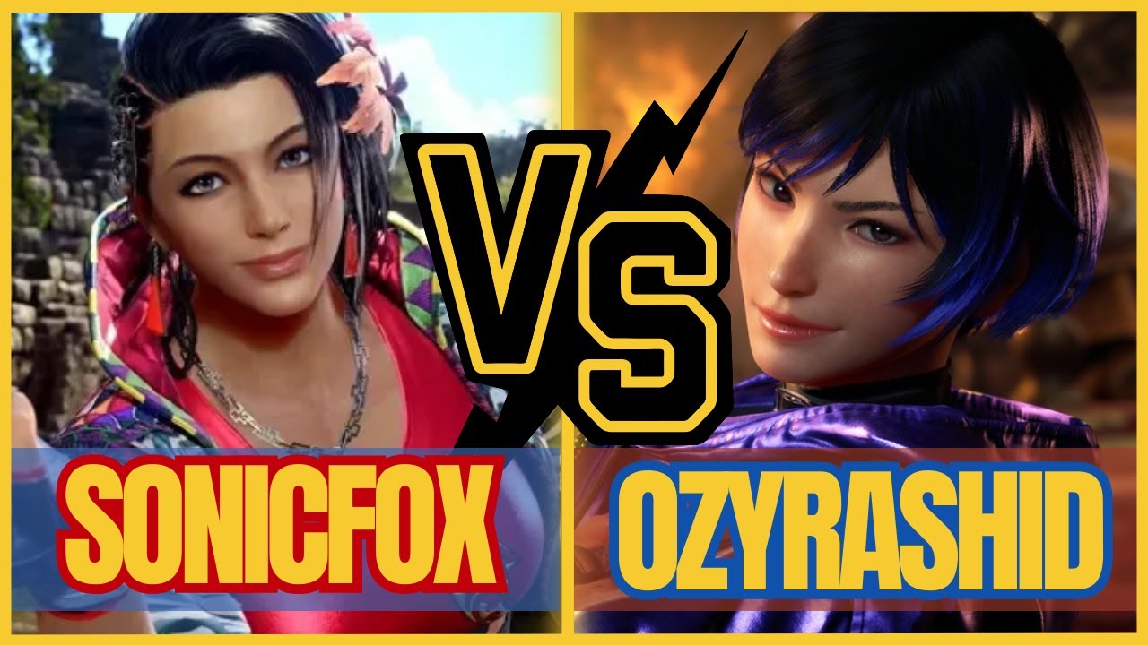 Tekken 8 - SonicFox (Azucena) vs Ozyrashid (Reina) - High Level Match T8