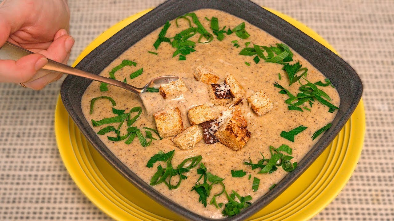 LIVE 🔥 Easy Mushroom Soup Healthy Recipe | SweetLana's Good Kitchen