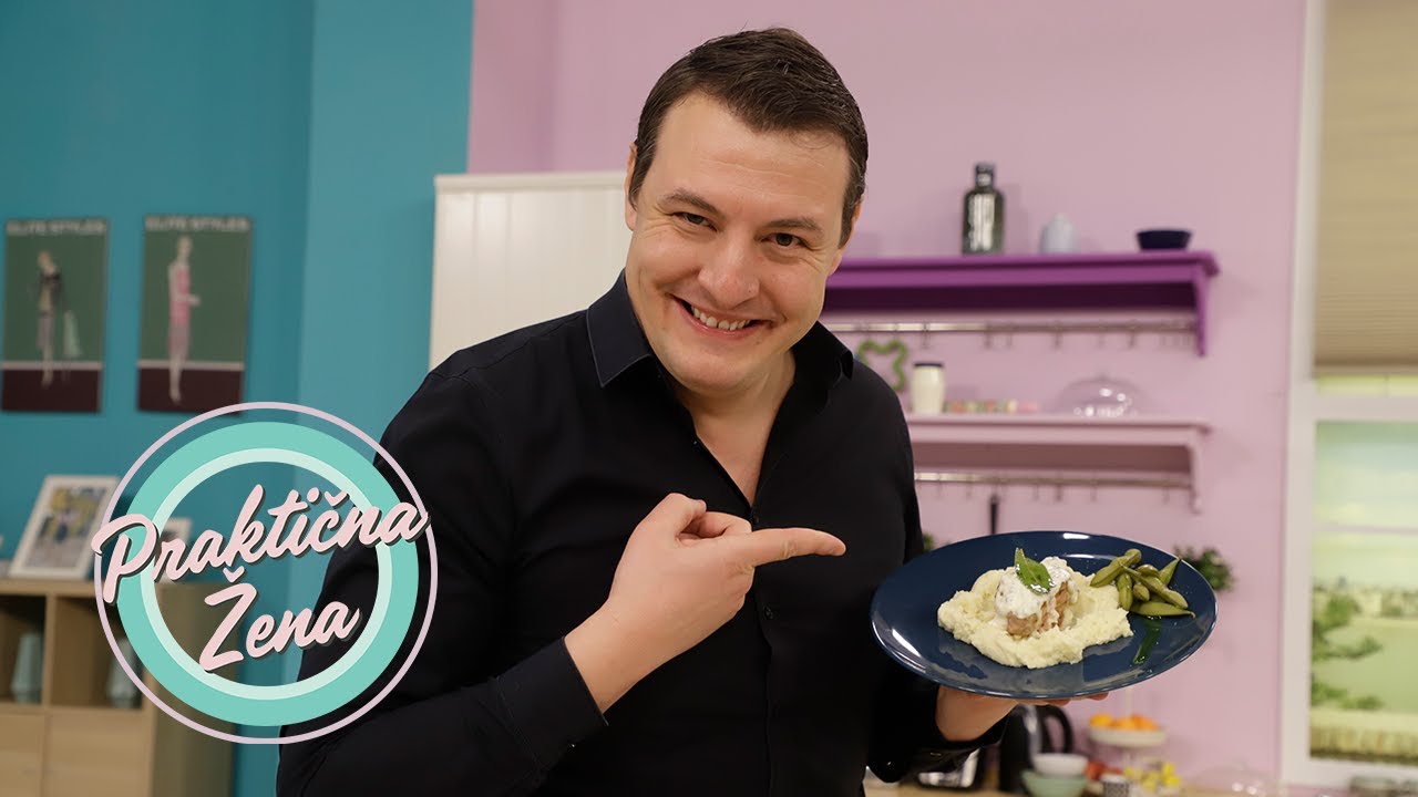 Praktična žena - Milan Bosiljčić: Biftek u biber sosu sa pireom od celera