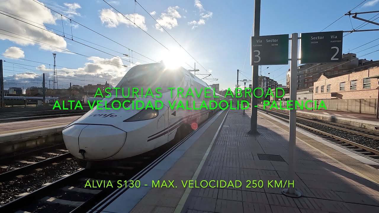TREN ALTA VELOCIDAD ENTRE VALLADOLID Y PALENCIA