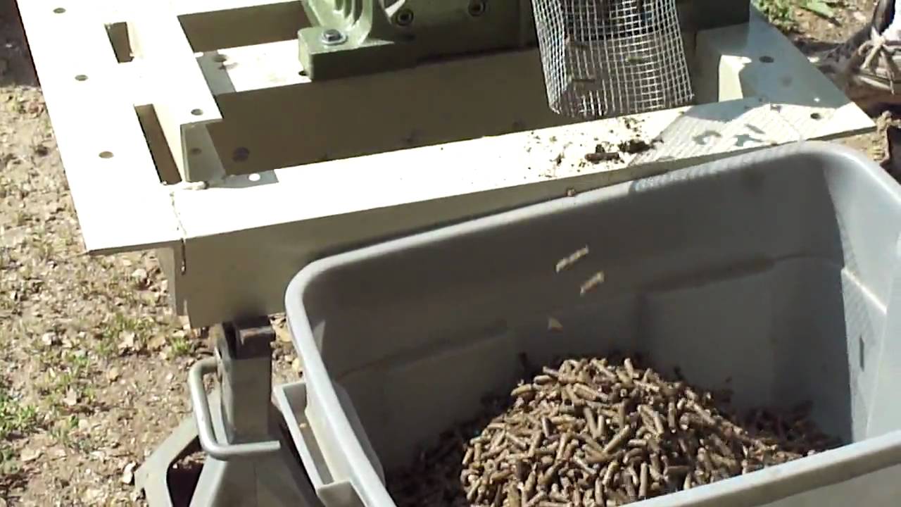 US Made PTO Pellet Mill by MakeYourOwnPellets.com