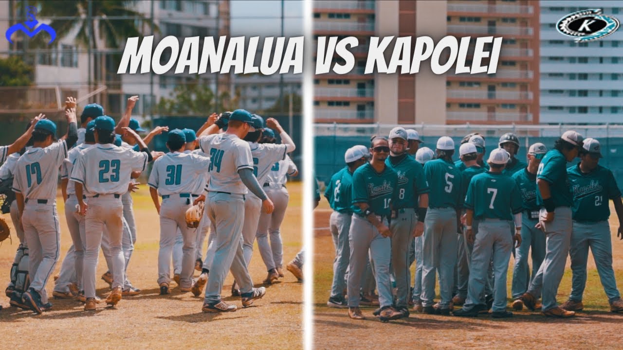 Moanalua vs Kapolei | THROWBACK GAME | Hawaii High School Baseball