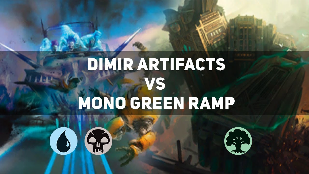 Dimir Artifacts vs Mono Green Ramp | Mythic | MTG Historic
