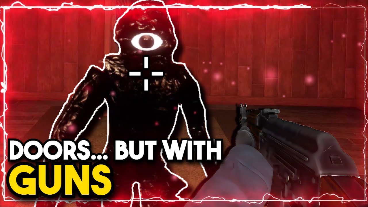 ROBLOX DOORS... BUT WITH GUNS?! | Aimsell