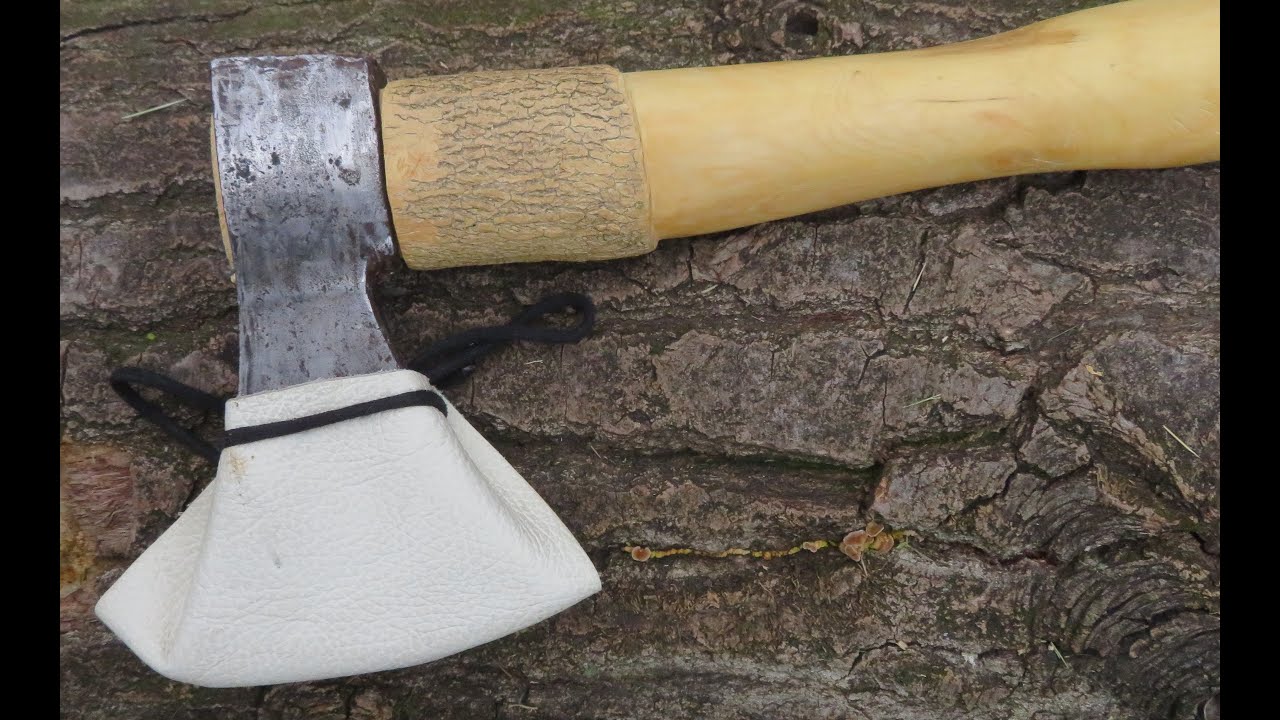 Etui / fourreau de hache le plus simple du monde !