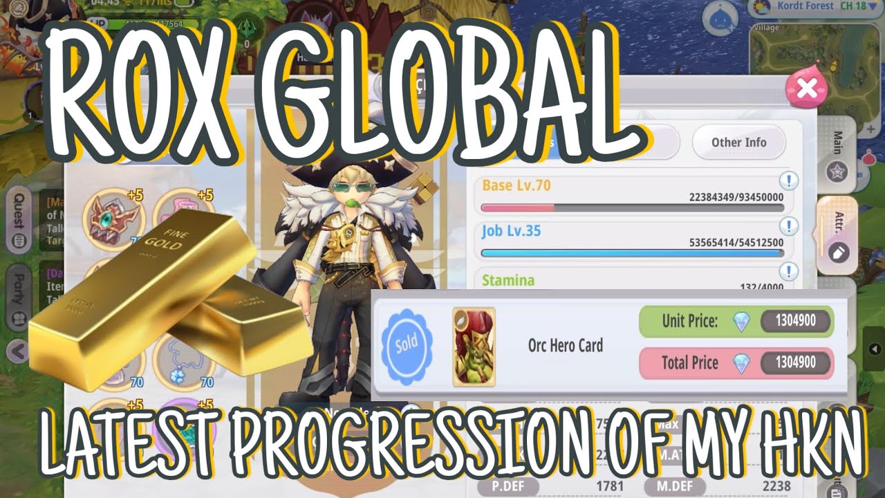 ROX GLOBAL ( HKN LATEST PROGRESSION PART 2 )