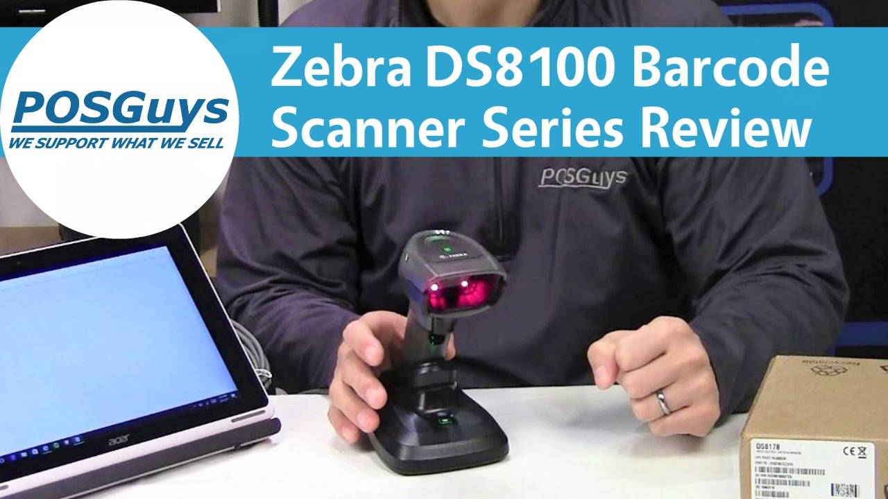 Обзор серии сканеров штрихкодов Zebra DS8100 — POSGuys.com