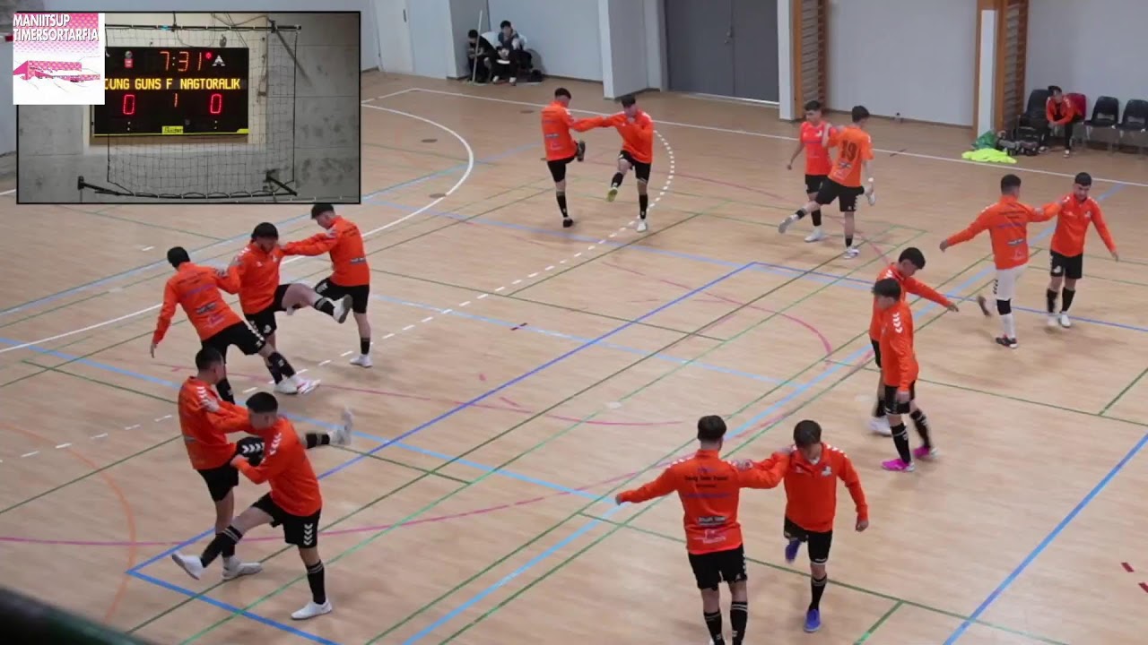 Futsall angutit inersimasut qeqqani anngunniunnerat 2026