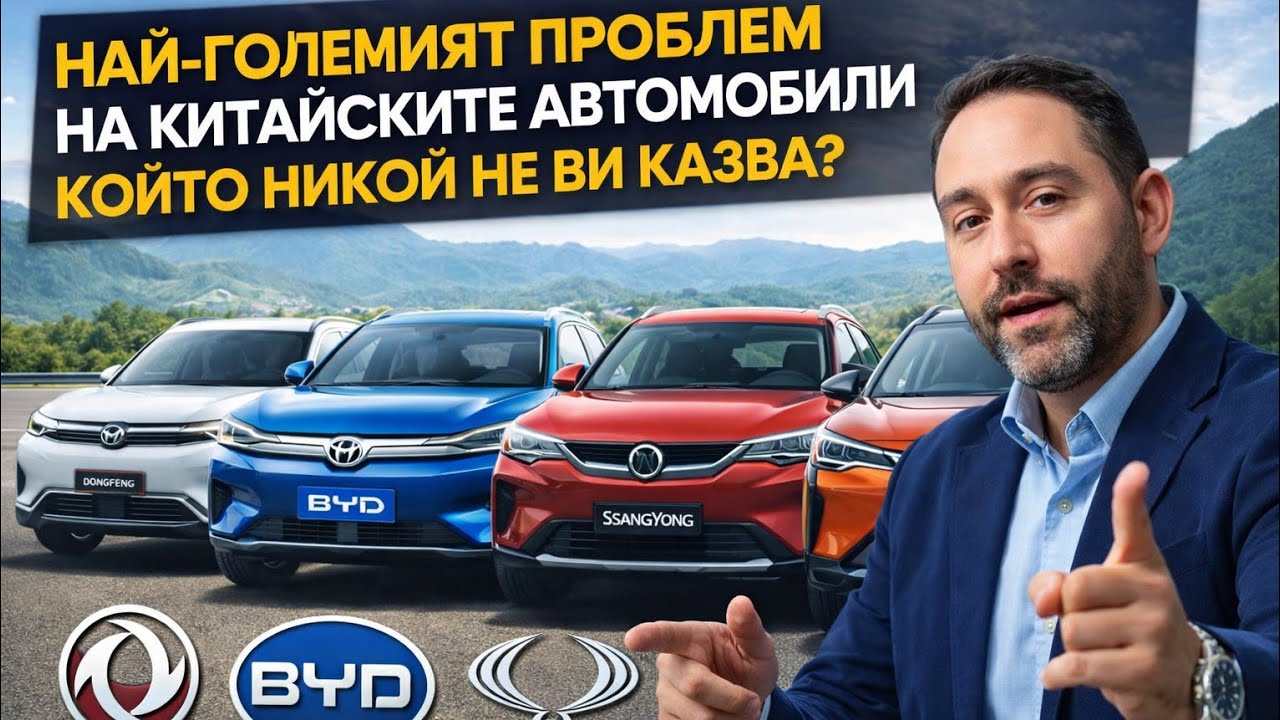 Най-големият проблем с китайските автомобили в България? Проблем с китайските коли в България?