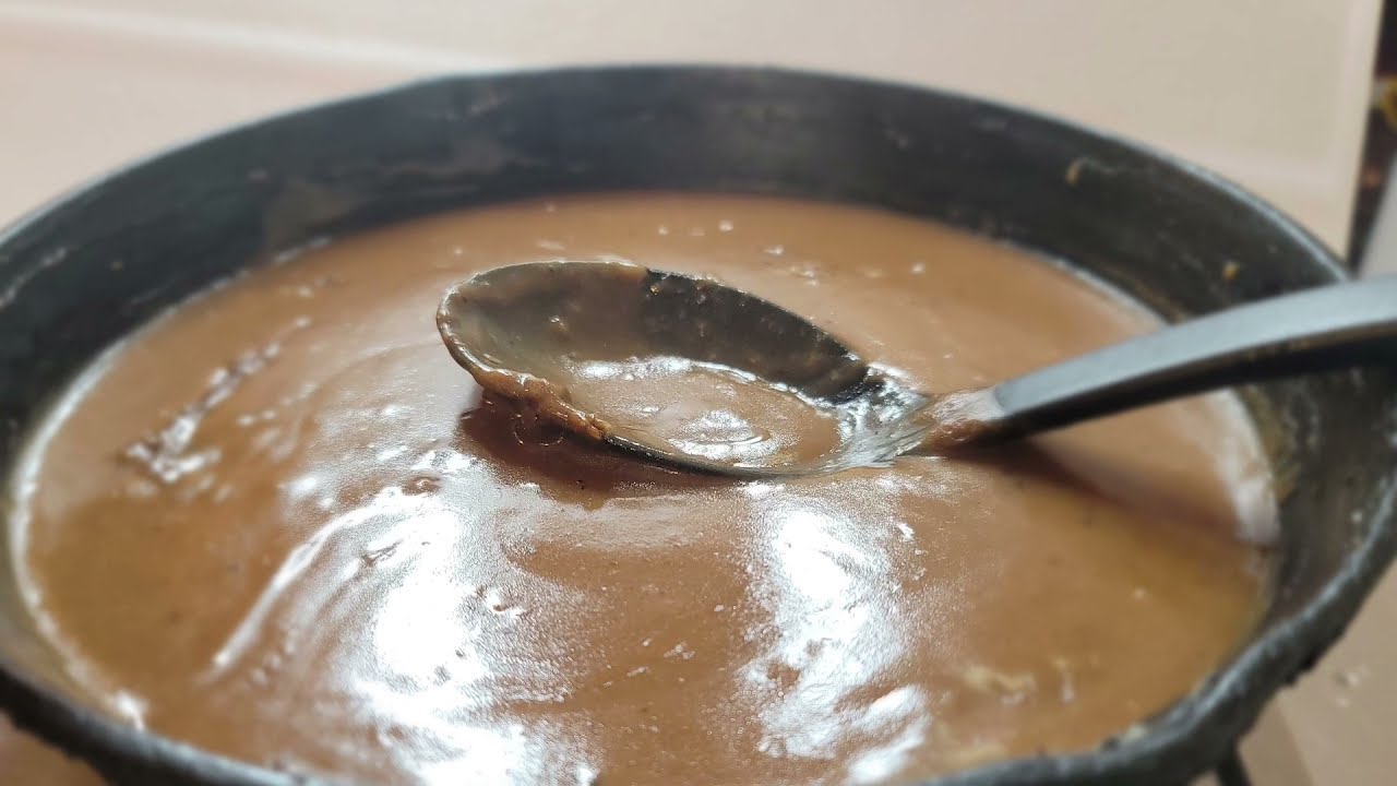 Как приготовить подливку с мукой... (Рецепт коричневой подливки)