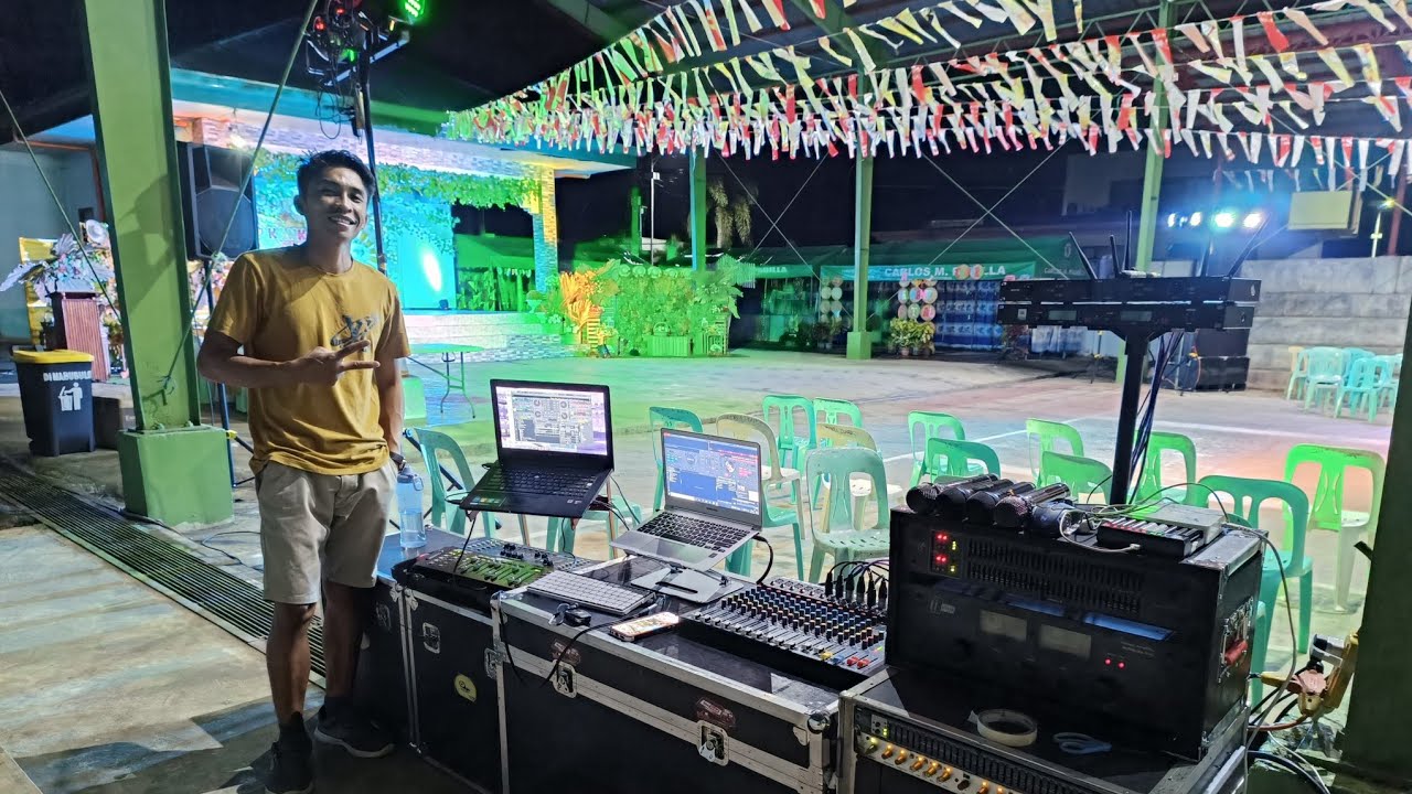 Sayawan sa Fiesta / Soundsystem Set Up / D' Allan Pro Audio