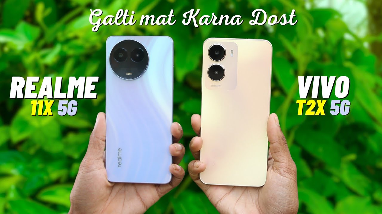 Best 5G Phone Under ₹15,000 - Realme 11x 5G vs Vivo T2x 5G
