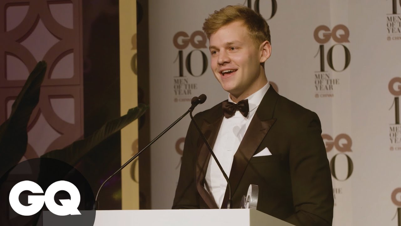 Comedian Joel Creasey Tells Hilarious Joke About Playing Footy At GQ Awards