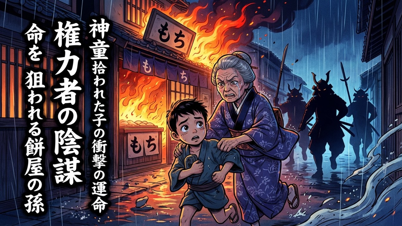捨て子は「民は国の本」の印を持つ神童だった 権力者に命を狙われる餅屋の孫【江戸奇談】