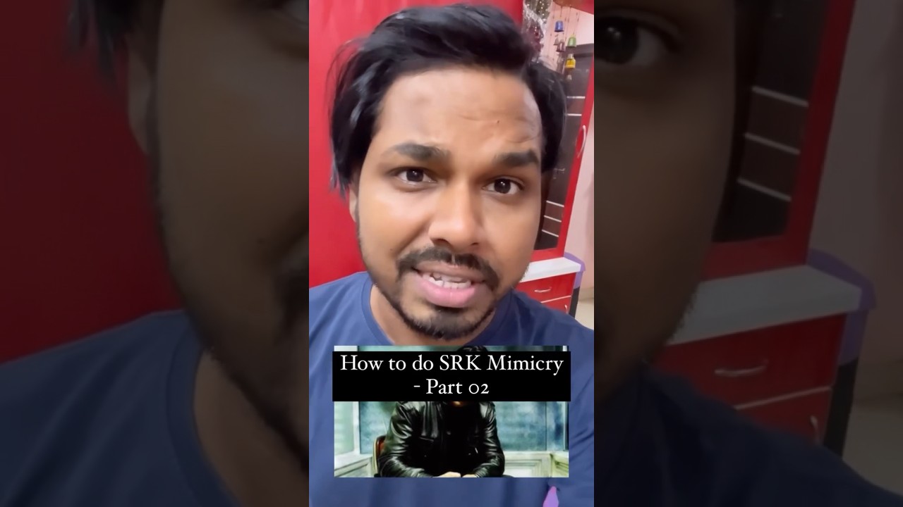 How to sound like Shahrukh Khan SRK #mimicry