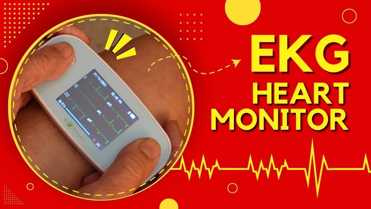 🫀Emay 6L  ECG EKG Monitor🫀