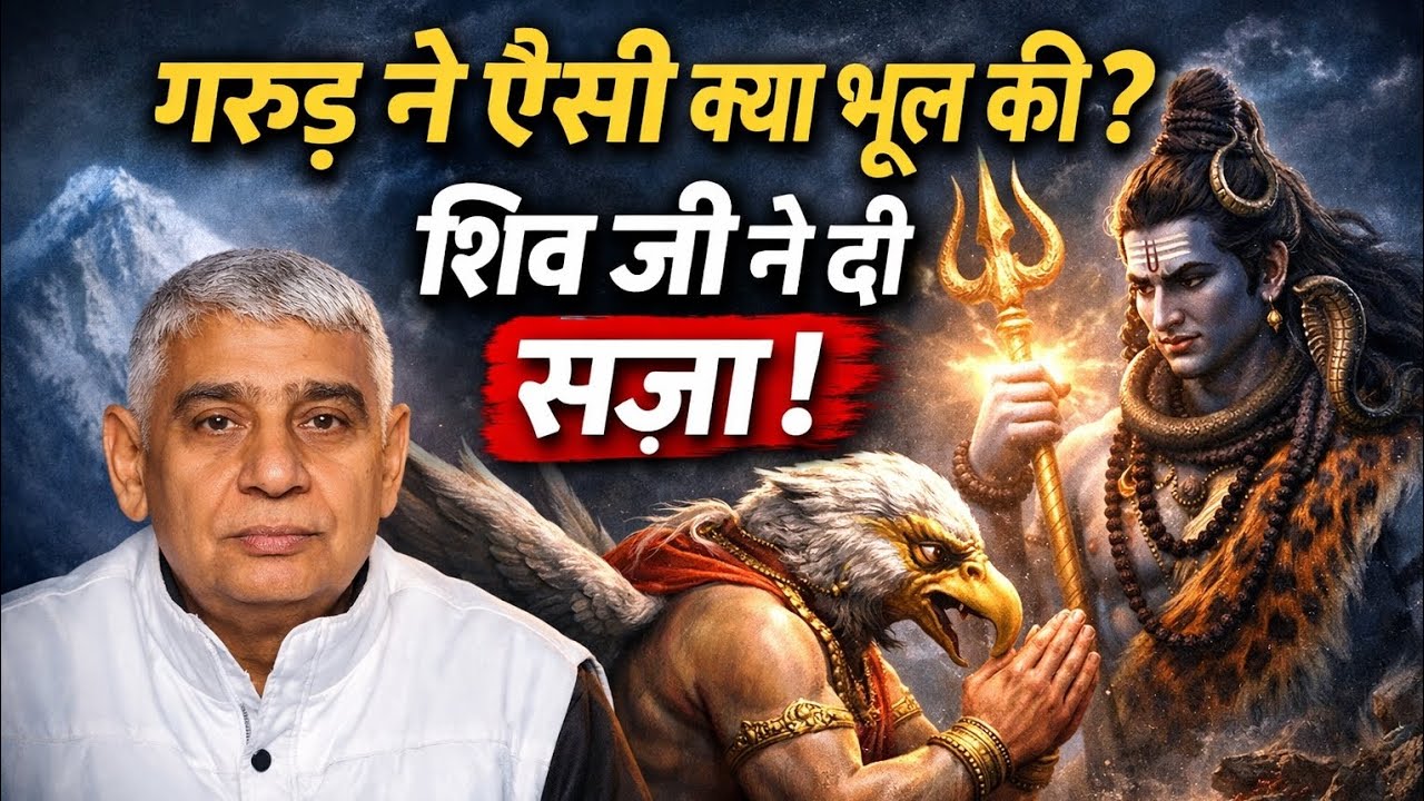 गरुड़ ने ऐसी क्या भूल की ? शिव जी ने दी सज़ा ! Santrampal Ji Maharaj || dayalu Parmatma 