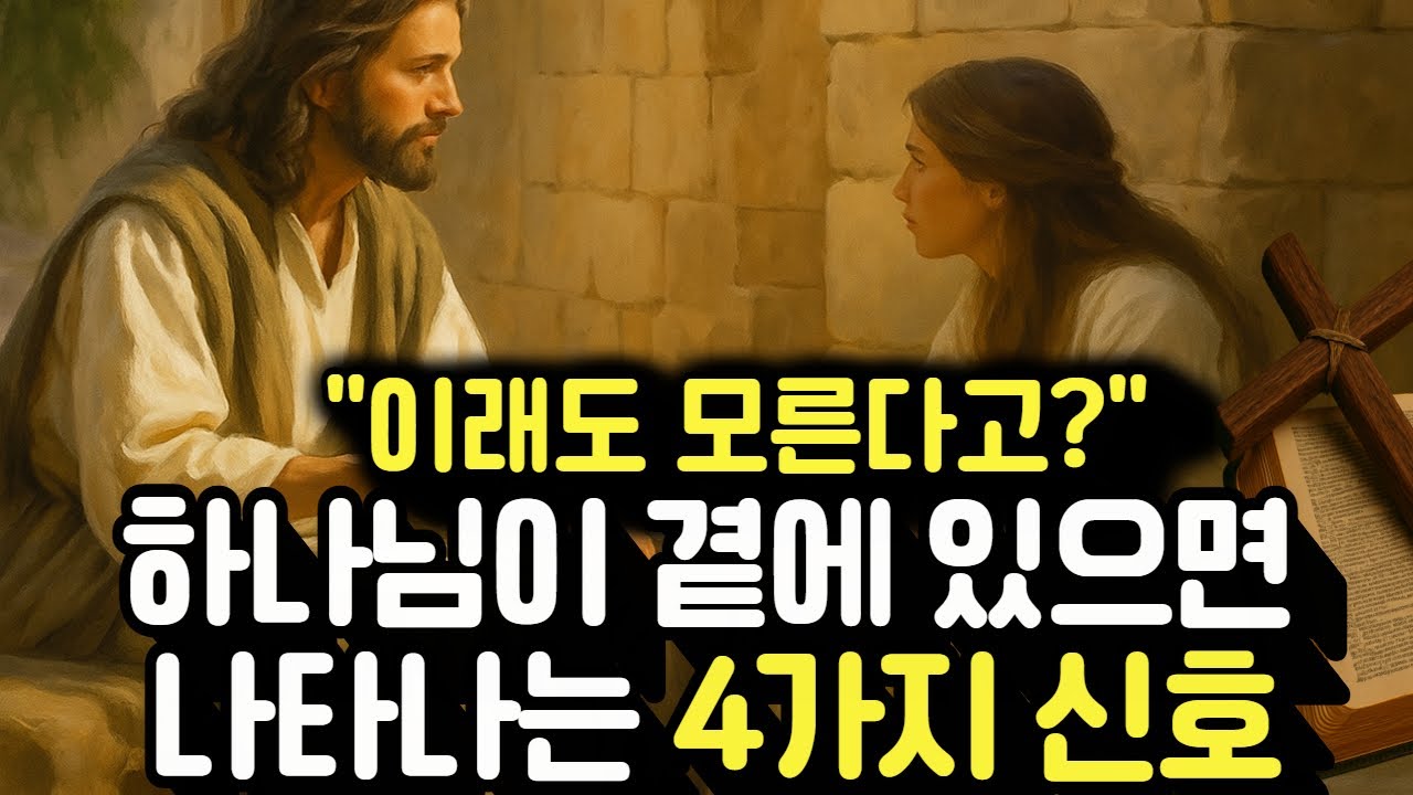 하나님이 곁에 계실 때 나타나는 '4가지' 신호ㅣ영적지혜ㅣ성경말씀ㅣ기독교 명언
