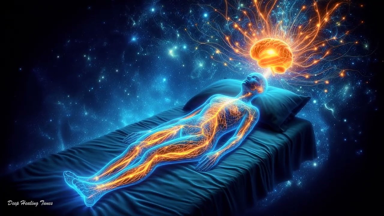 432Hz + 528Hz + 741Hz | The DEEPEST Healing Sleep: Whole Body Regeneration,Relieve Stress (10 Hours)