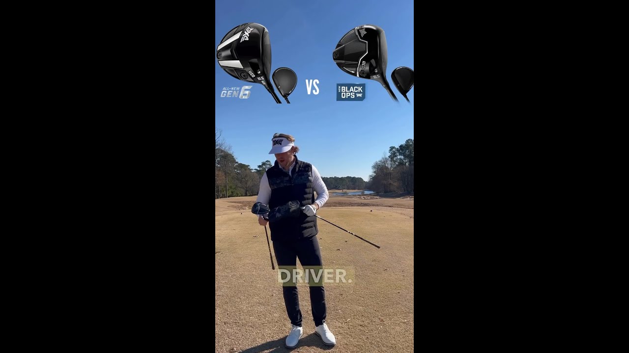 PXG Black Ops Driver Vs. PXG GEN6 Driver | PXG #shorts