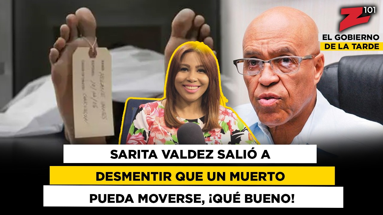 Sarita Valdez salió a desmentir que un muerto pueda moverse, ¡qué bueno!