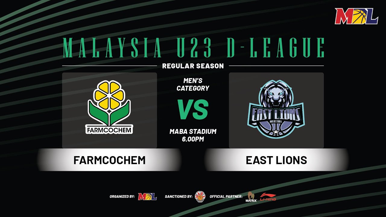 [LIVE] MBL U23 D-League 2025 Game 28 | FARMCOCHEM vs EAST LIONS
