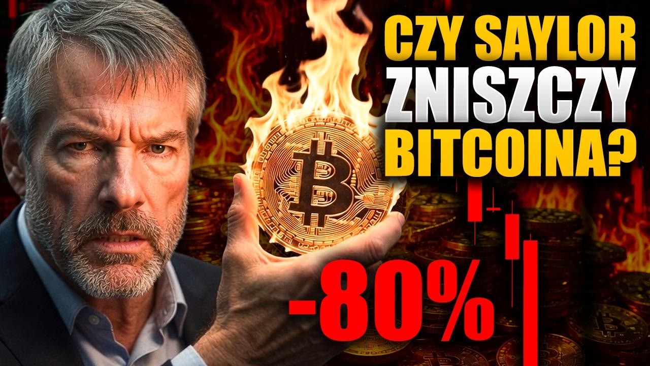 Saylor bankrutuje? (Największy wieloryb traci kontrolę)