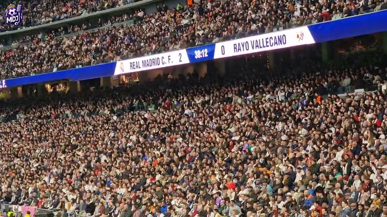 🔊 Los años van pasando y todo sigue igual 🎶 Cántico afición Real Madrid