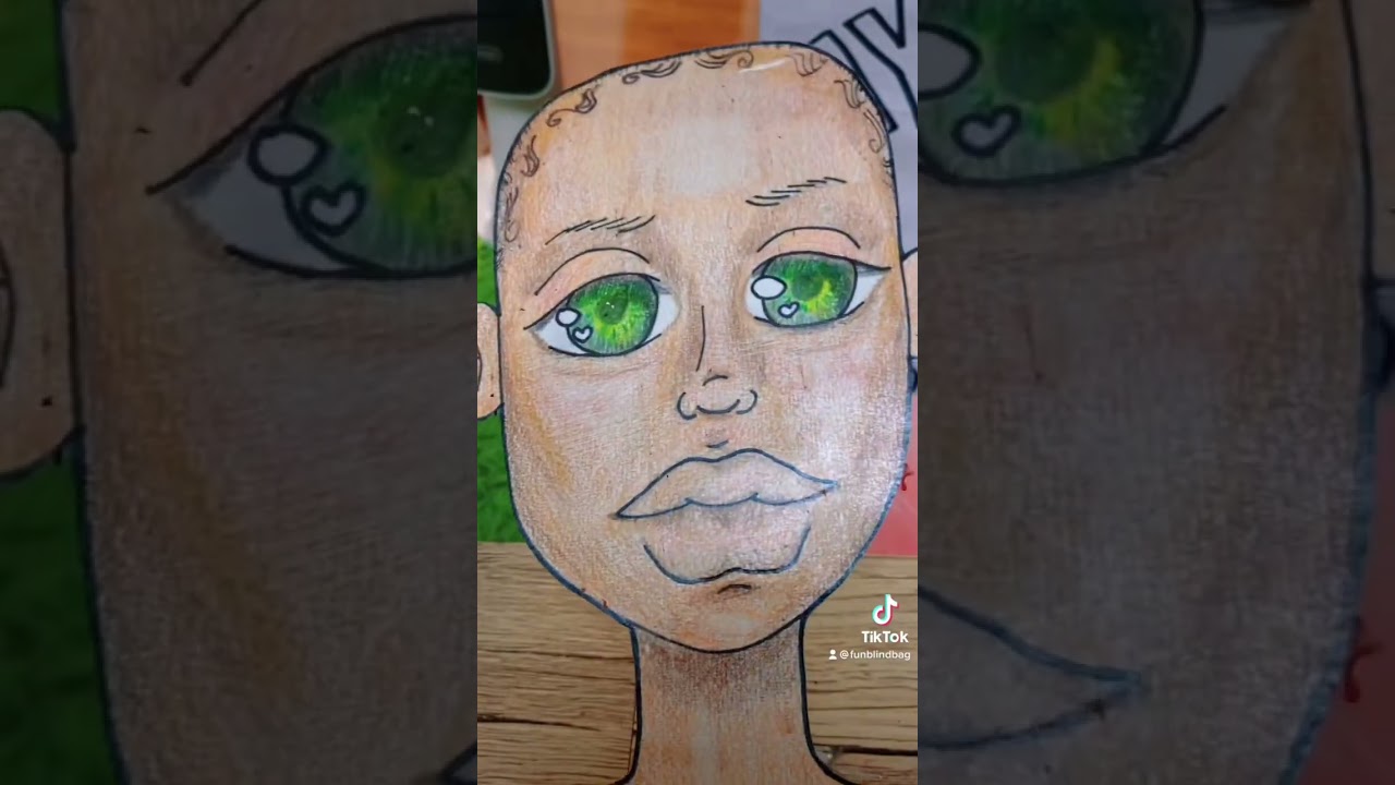 Skin Care for Paper Doll ??? #skincare #asmr