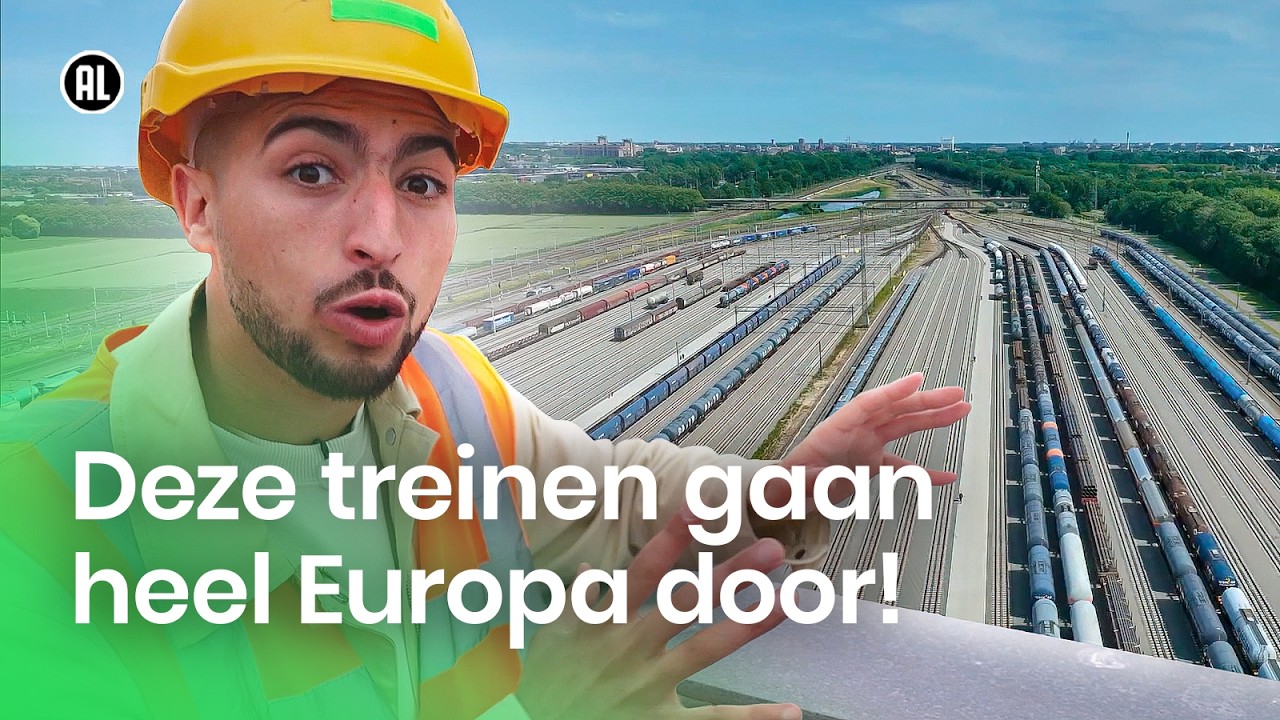 Hoe werkt een goederentrein sorteercentrum?