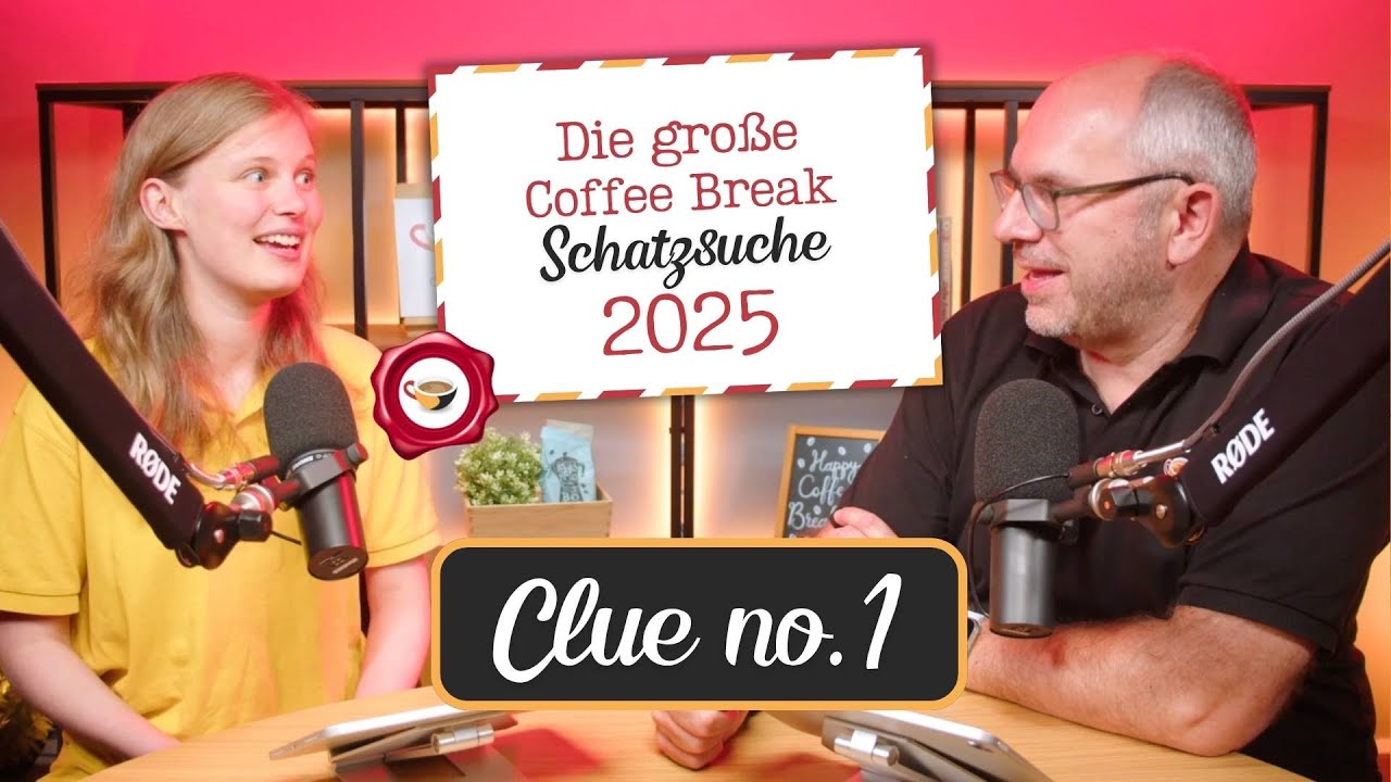 Clue #1 (Deutsch) | The Great Coffee Break Treasure Hunt 2025