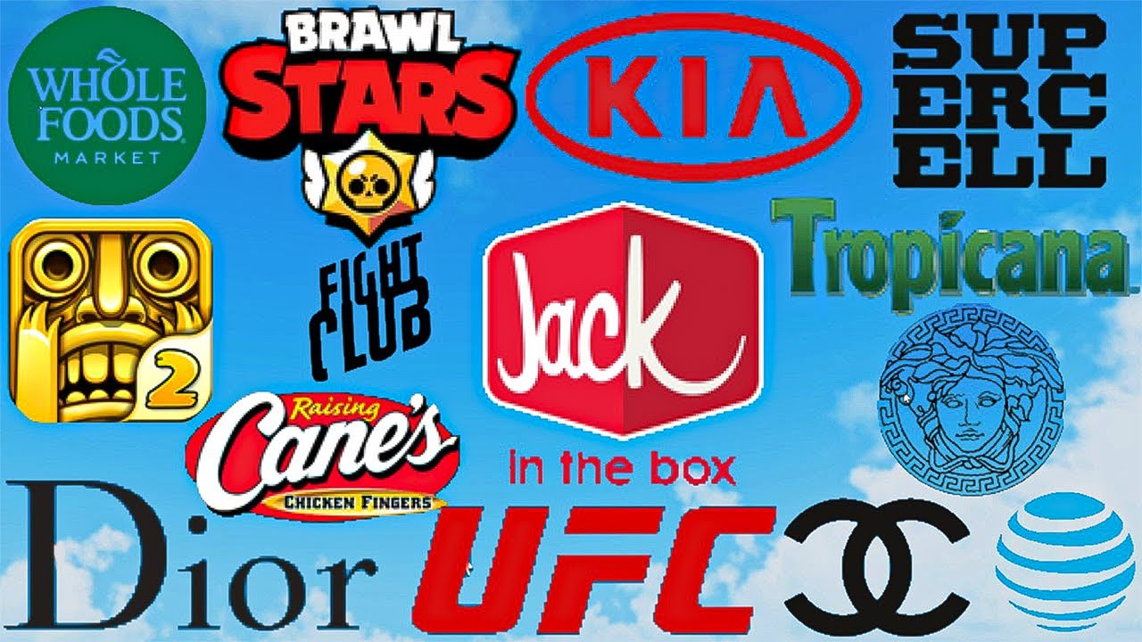 FIND the LOGOS *How to get ALL 15 NEW Logos* BRAWL STARS TEMPLE RUN UFC TROPICANA KIA DIOR! Roblox