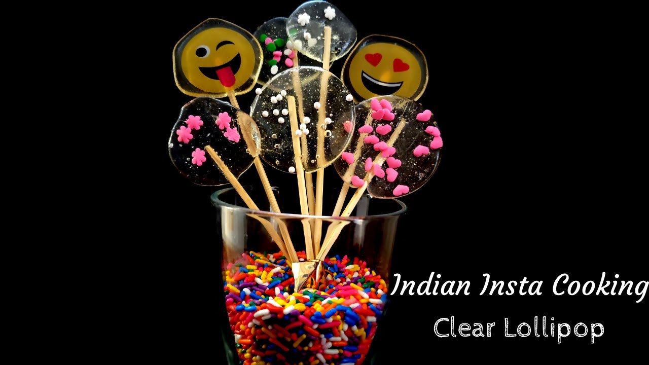Lollipop Candy Recipe at Home | DIY Party Themed Lollipop | No Thermometer Lollipop |குச்சி மிட்டாய்